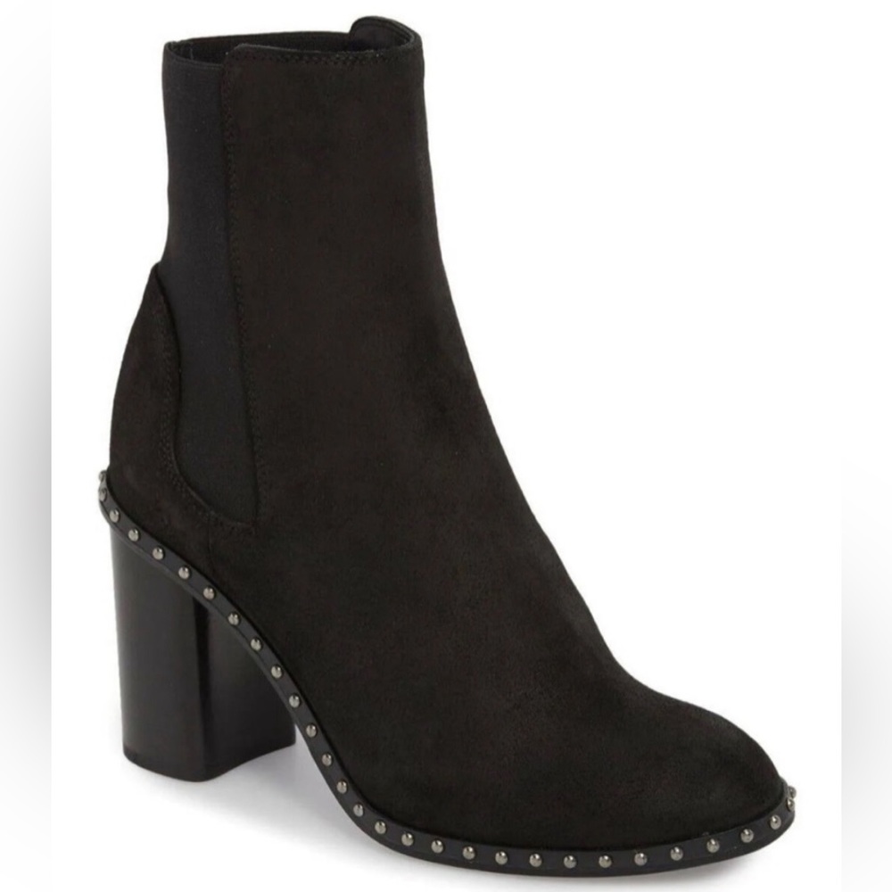 Rag & Bone Romi Black Studded Chelsea Boots size 38